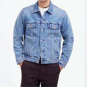 Madewell Classic Light Wash Denim Jacket Sz XL